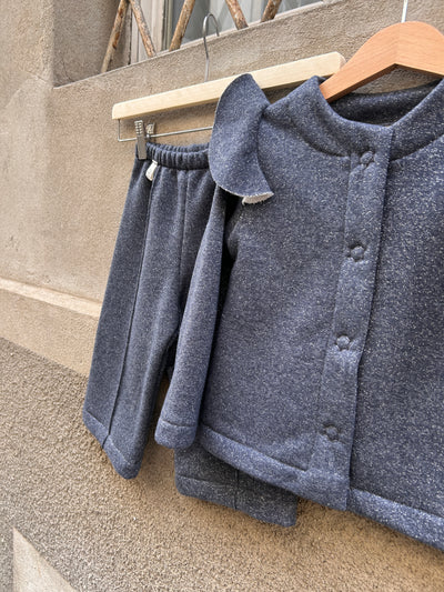 Giacca OFELIA blu lurex