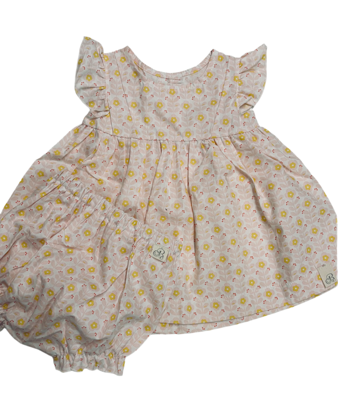 Completo NICOLE cotone fiori