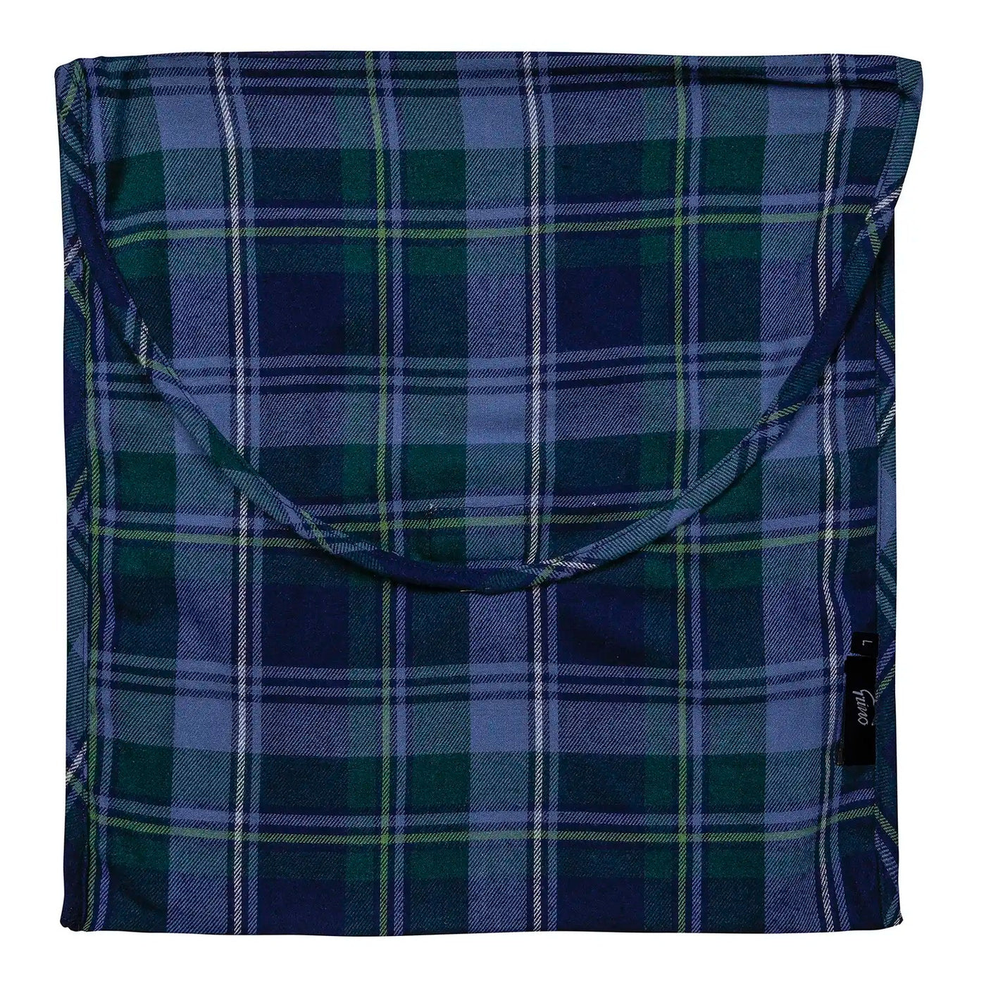 Pigiama UOMO flanella tartan verde e blu - GIRIC
