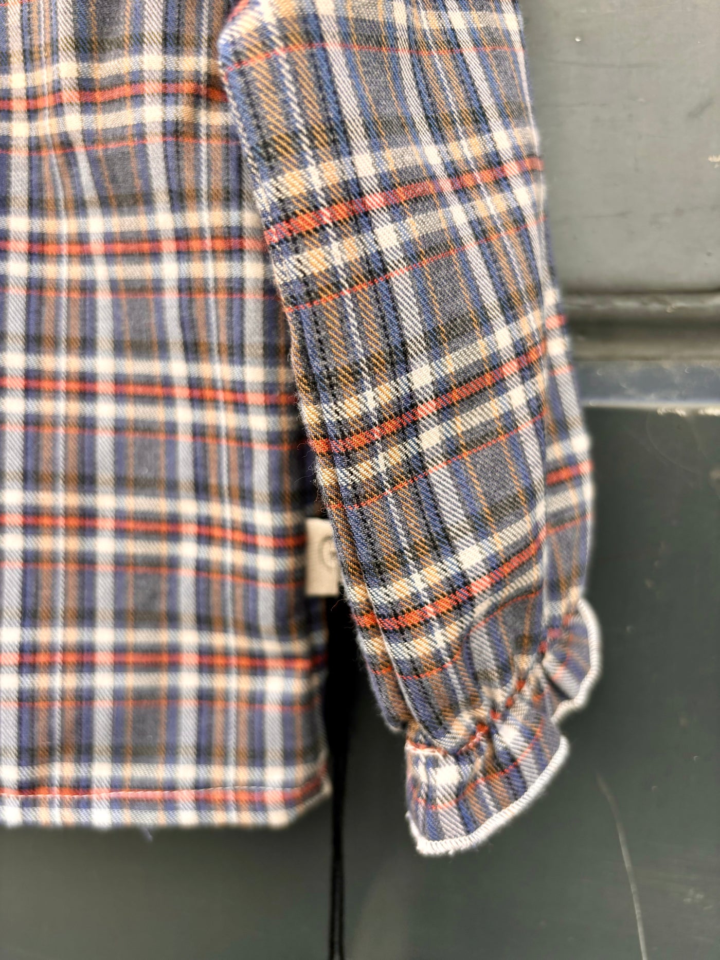 TEA camicetta tartan Stewart coccio jeans