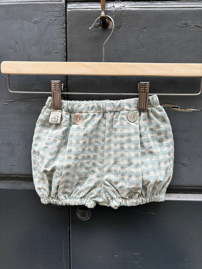 Bloomer PORTOFINO vichy verde acqua azul