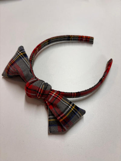 Narciso cerchietto tartan