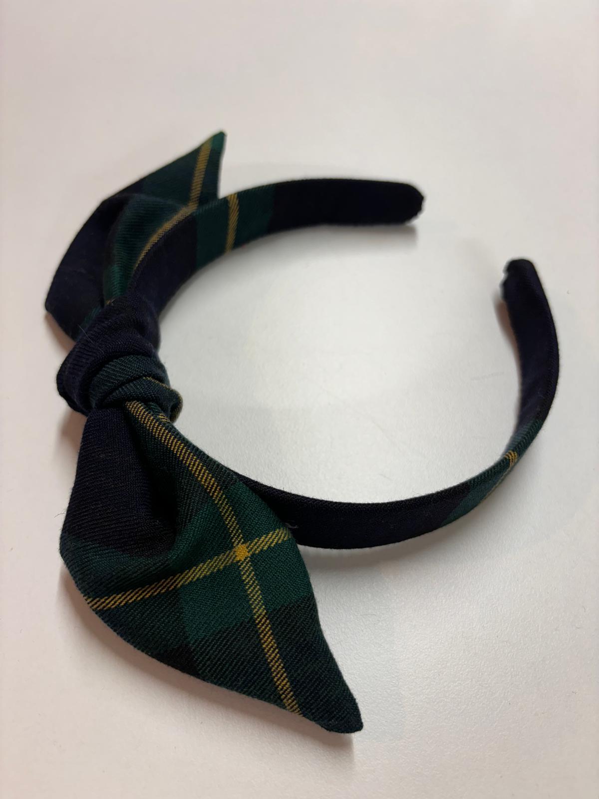 Narciso cerchietto tartan