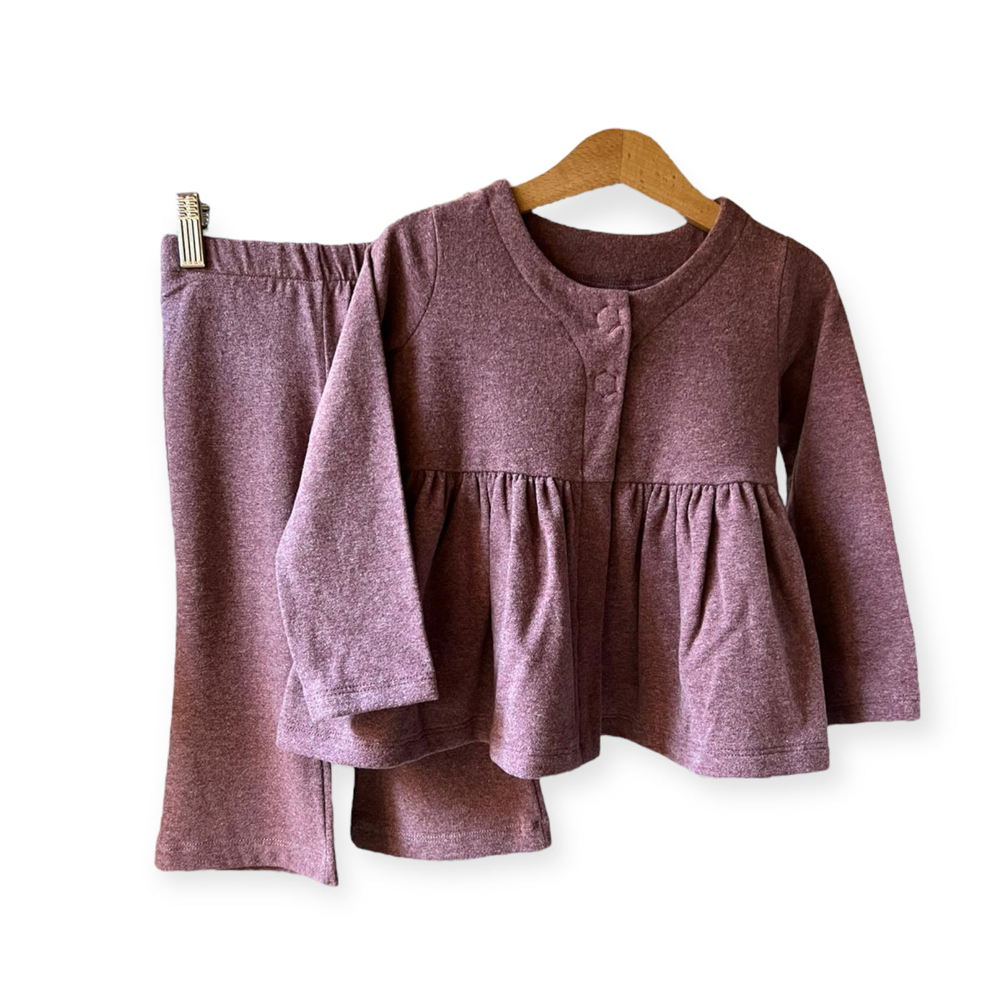 Giacchina ALICE caldo cotone prugna