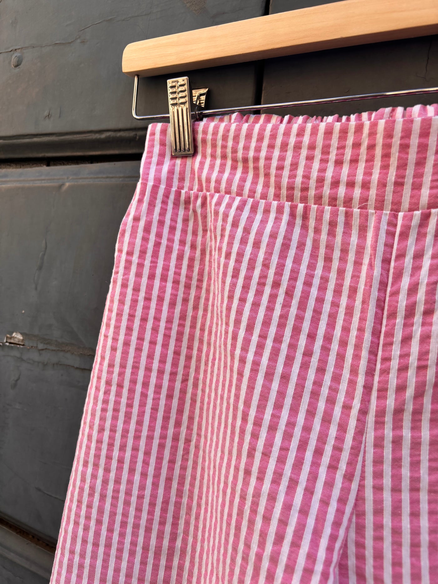 SUNI DONNA pantapalazzo Clo-cló fucsia con rouges