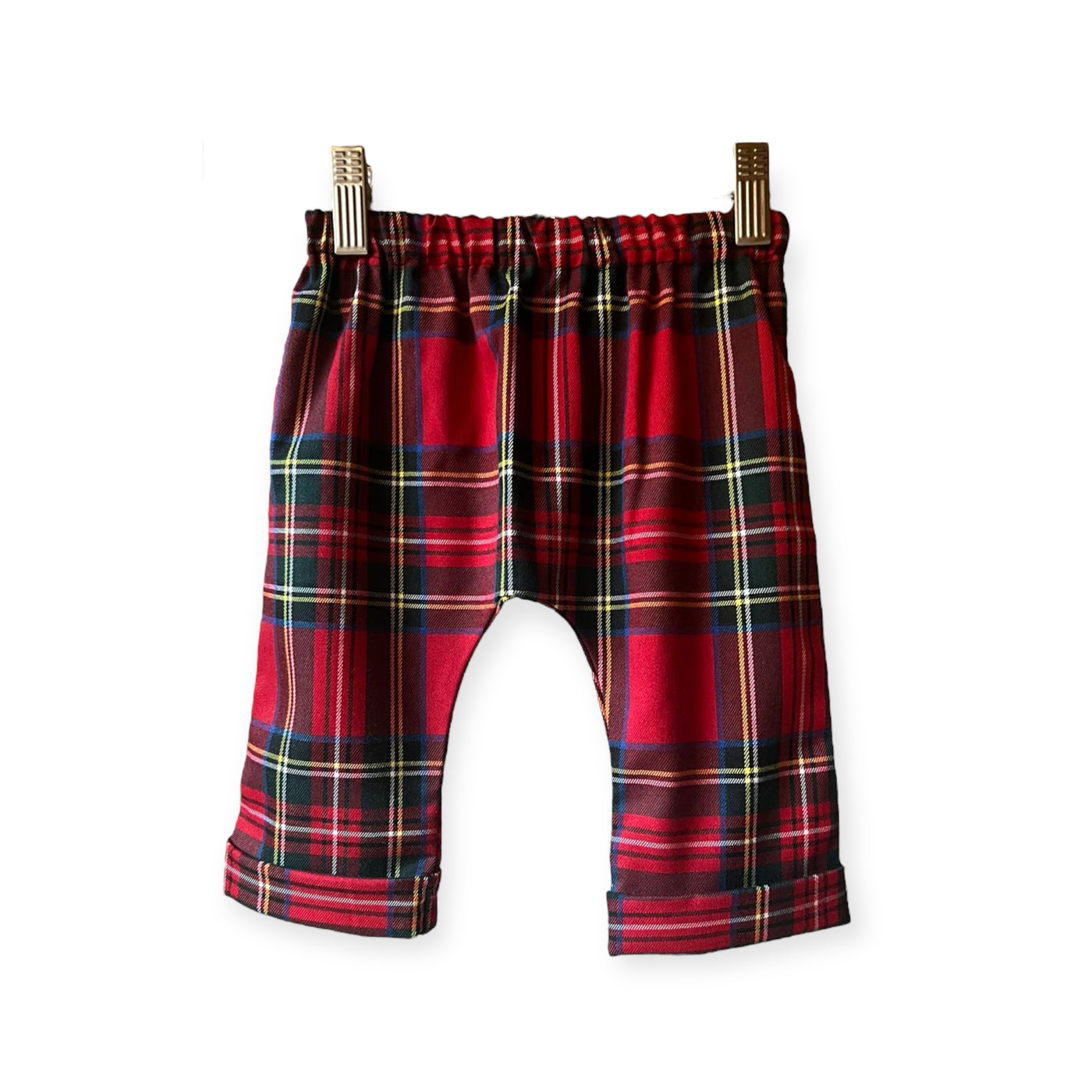 MILANO Baggy tartan rosso