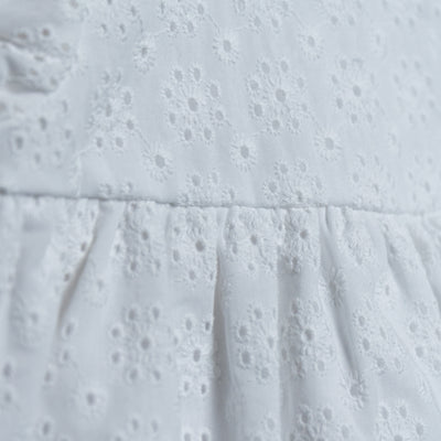 Pagliaccetto sangallo bianco