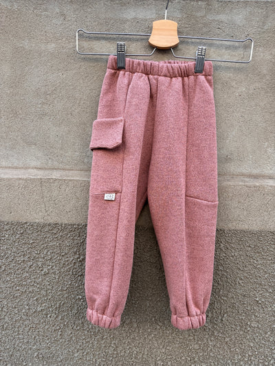 TOKYO Pantalone caldo rosa Lurex