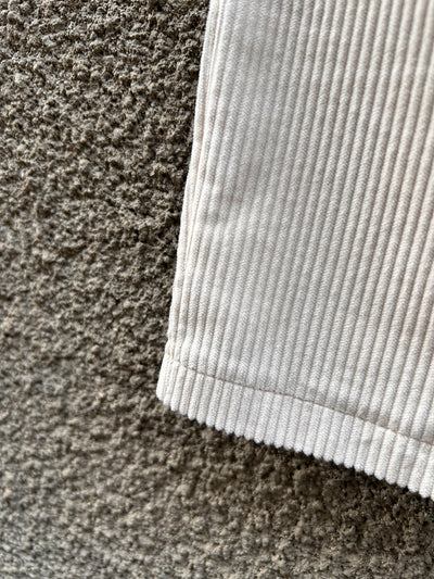 MILANO Pantalone velluto panna