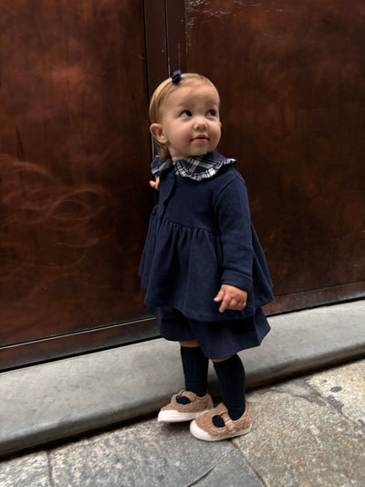 Giacchina ALICE caldo cotone blu