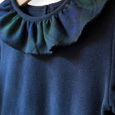 SVEVA Abito tartan verde blu Cambpell