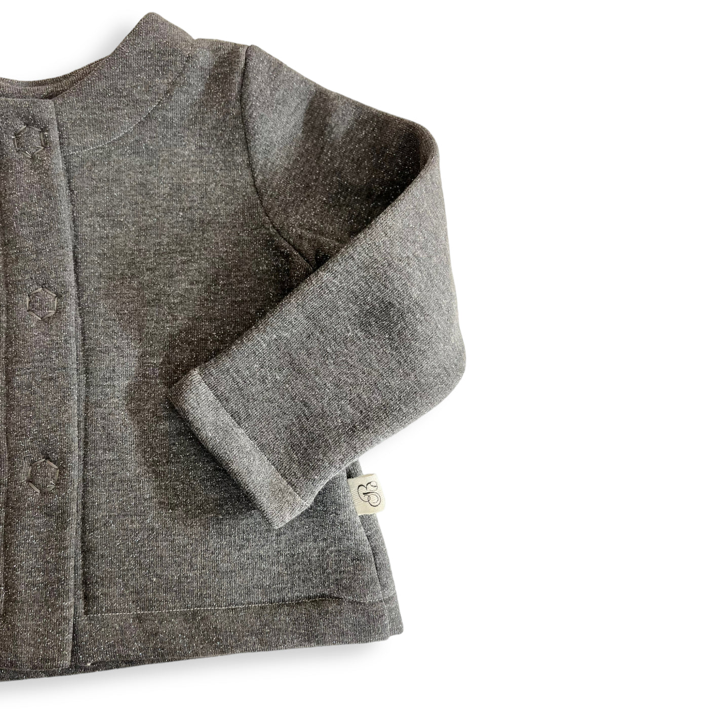 Giacca COCO grigia lurex
