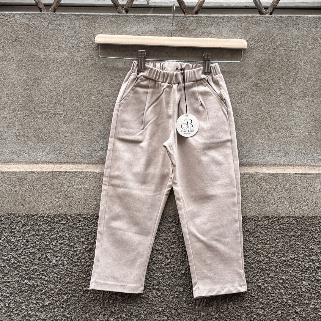 GLASGOW Pantalone beige fustagno