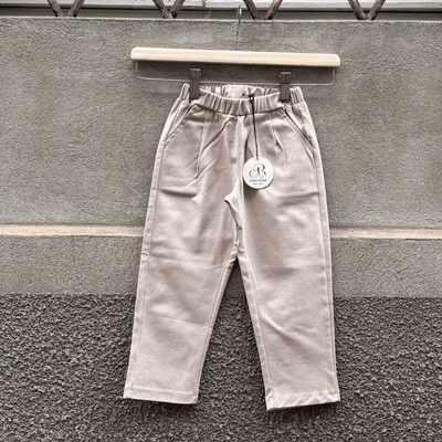 GLASGOW Pantalone beige fustagno