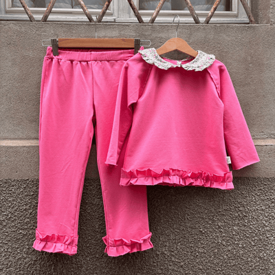 Completo tuta MILENA fucsia