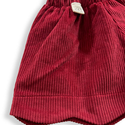 Shorts PENNY rubino velluto