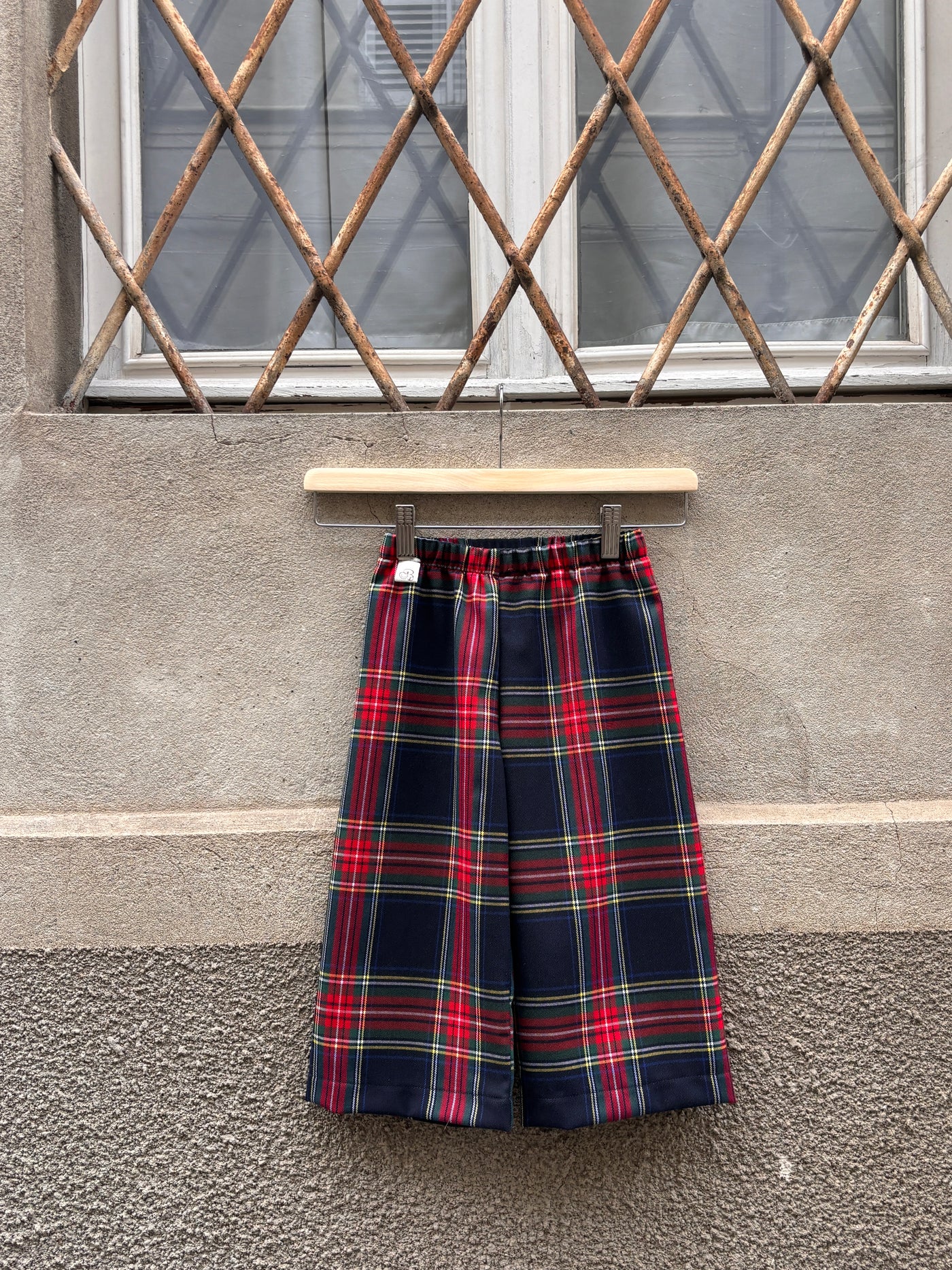 REBECCA Pantalone tartan Mary