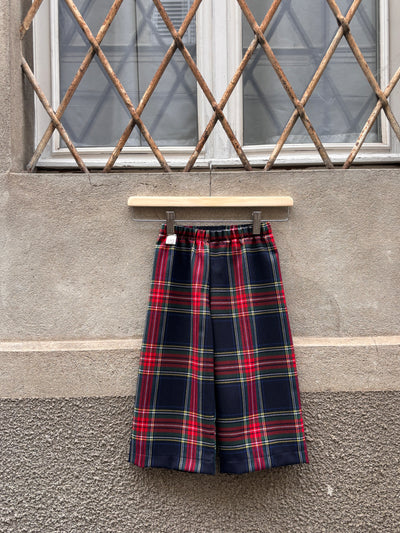 REBECCA Pantalone tartan Mary