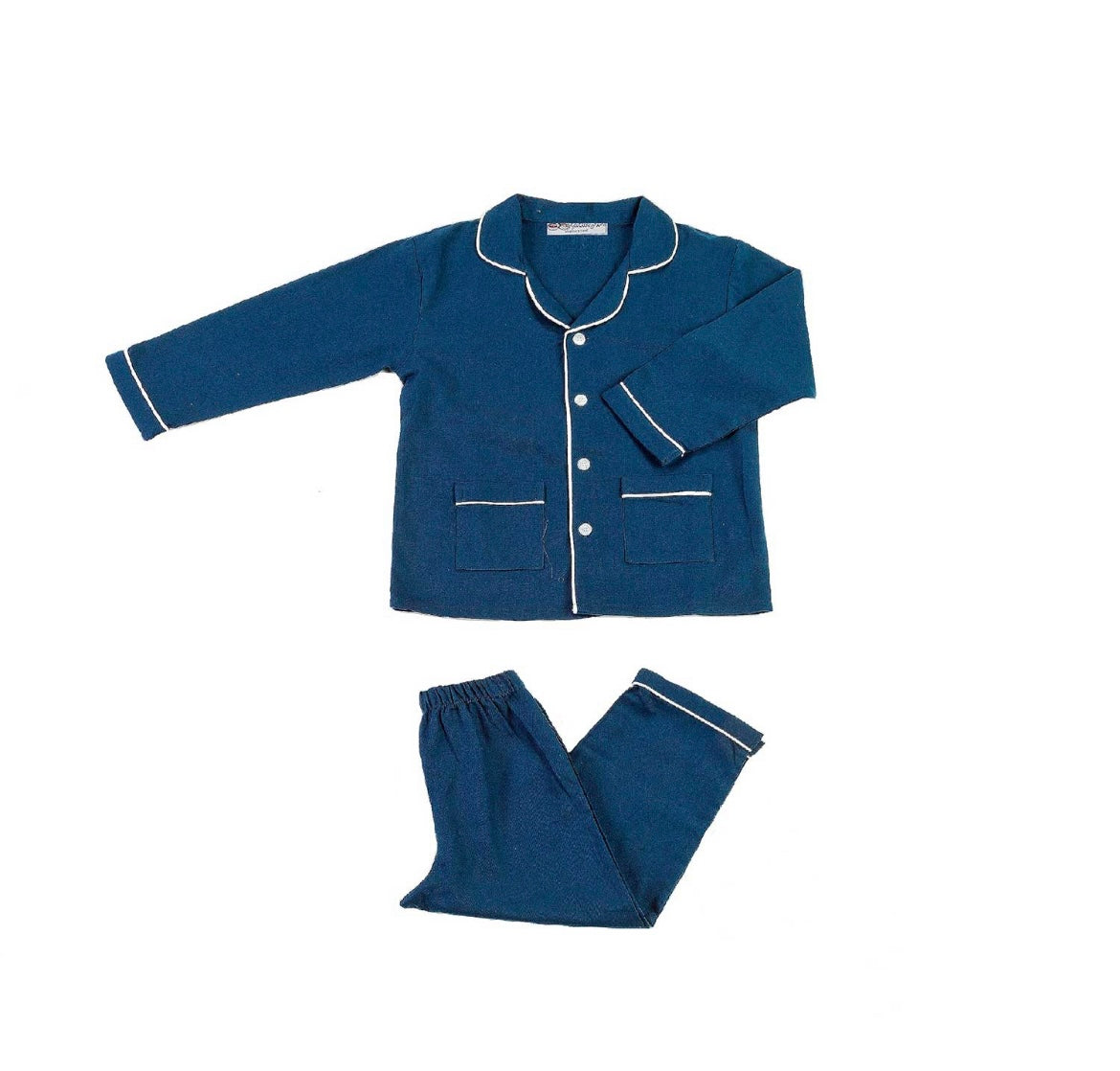 Pigiama BABY flanella blu