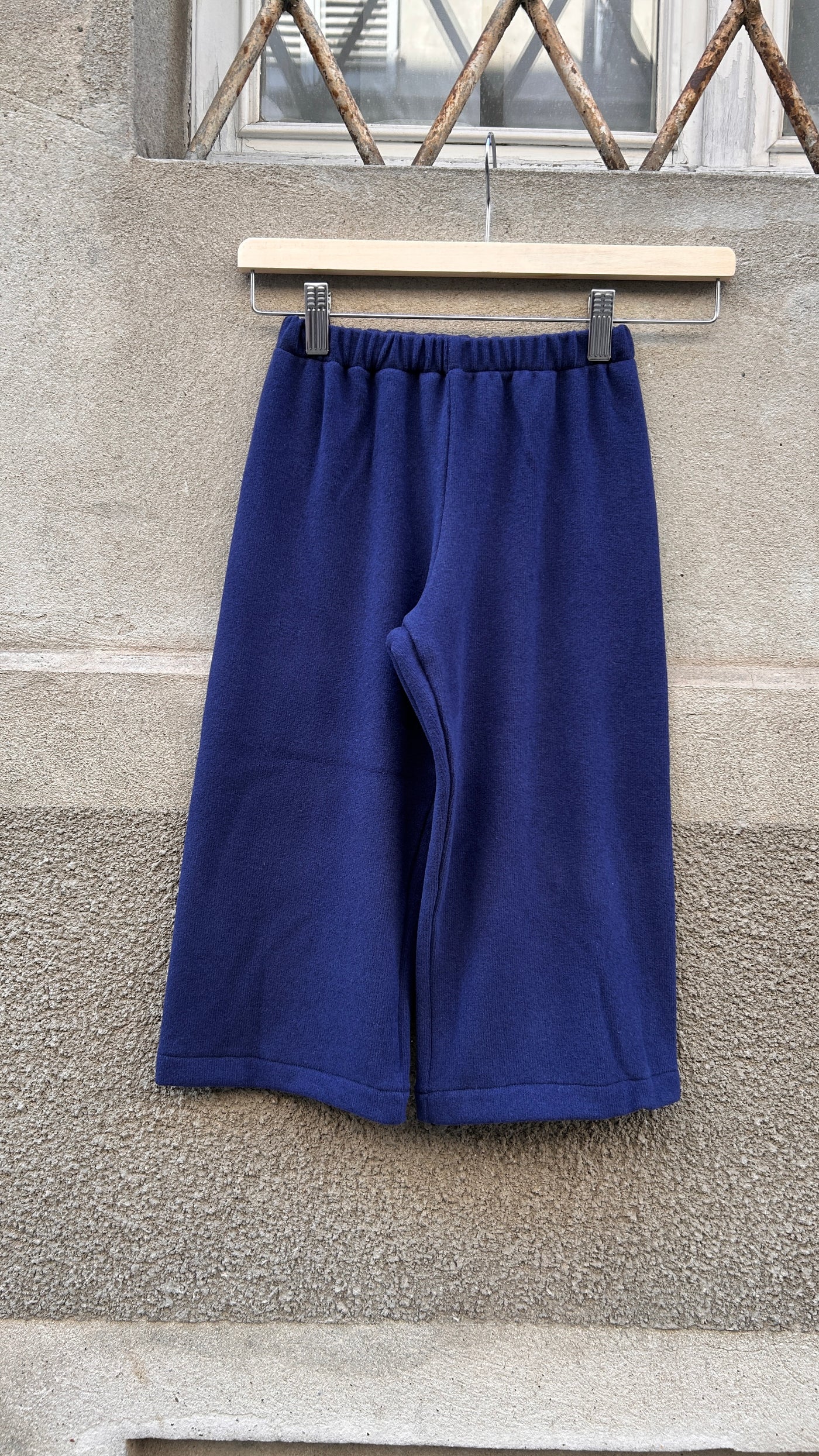 REBECCA Pantalone caldo cotone blu