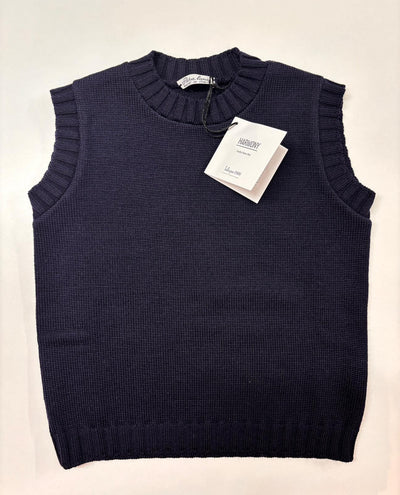 Gilet in pura lana merinos