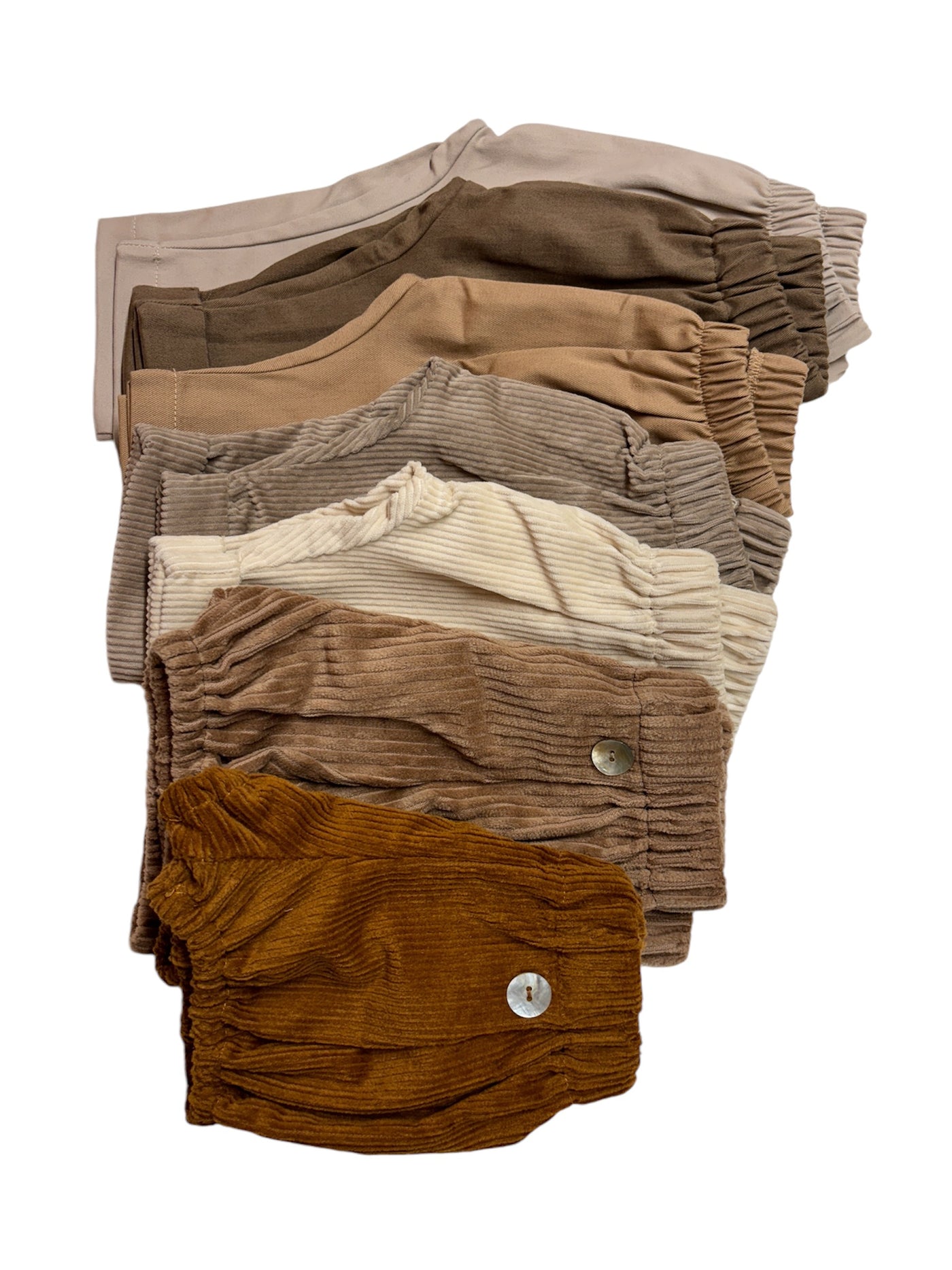 Baggy BERLINO fustagno beige