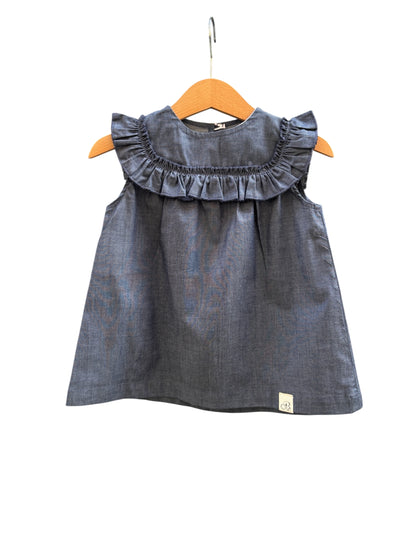 Blusa GRETA chambray
