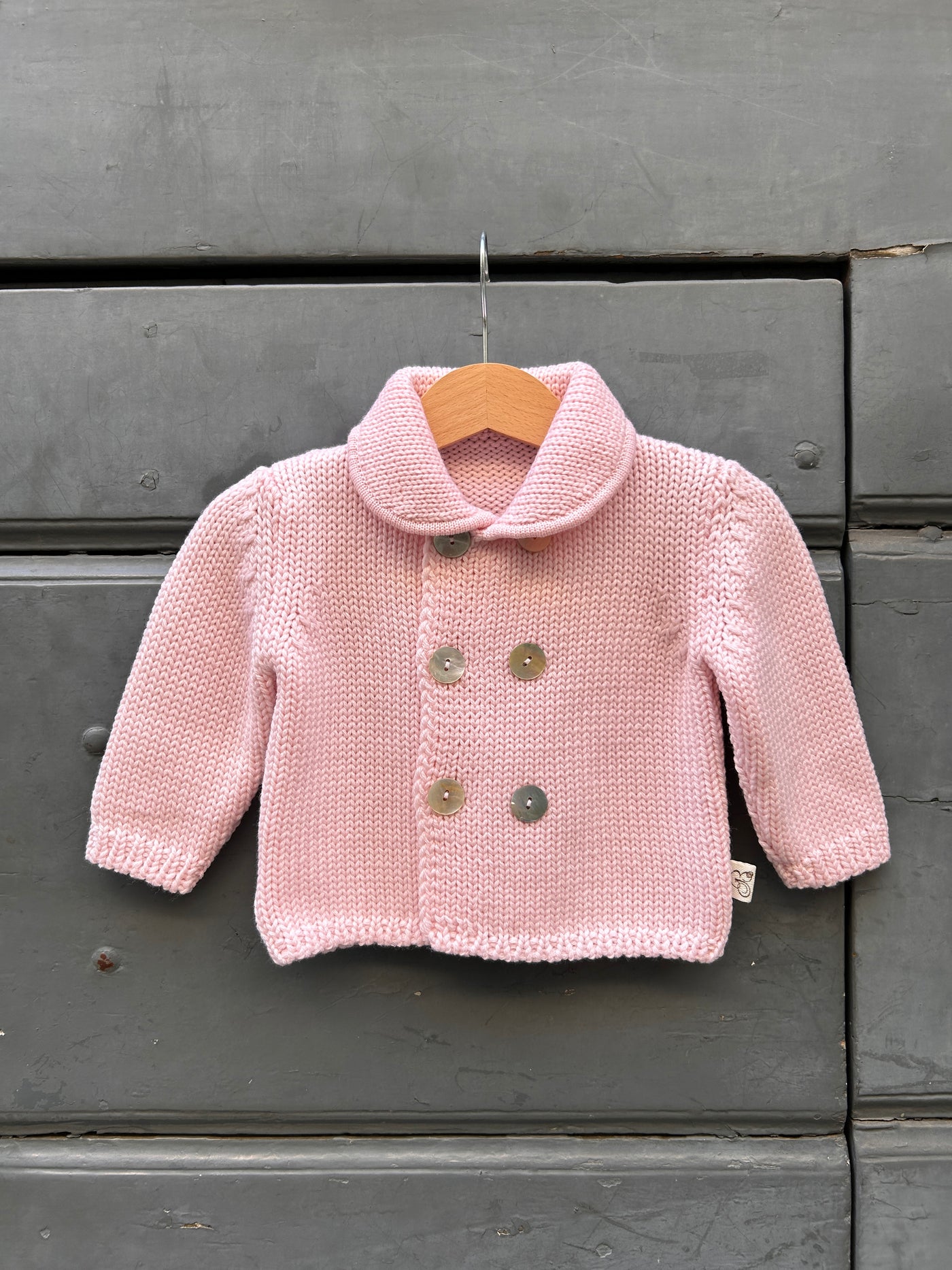 Giaccotto LANA MERINOS EXTRAFINE rosa