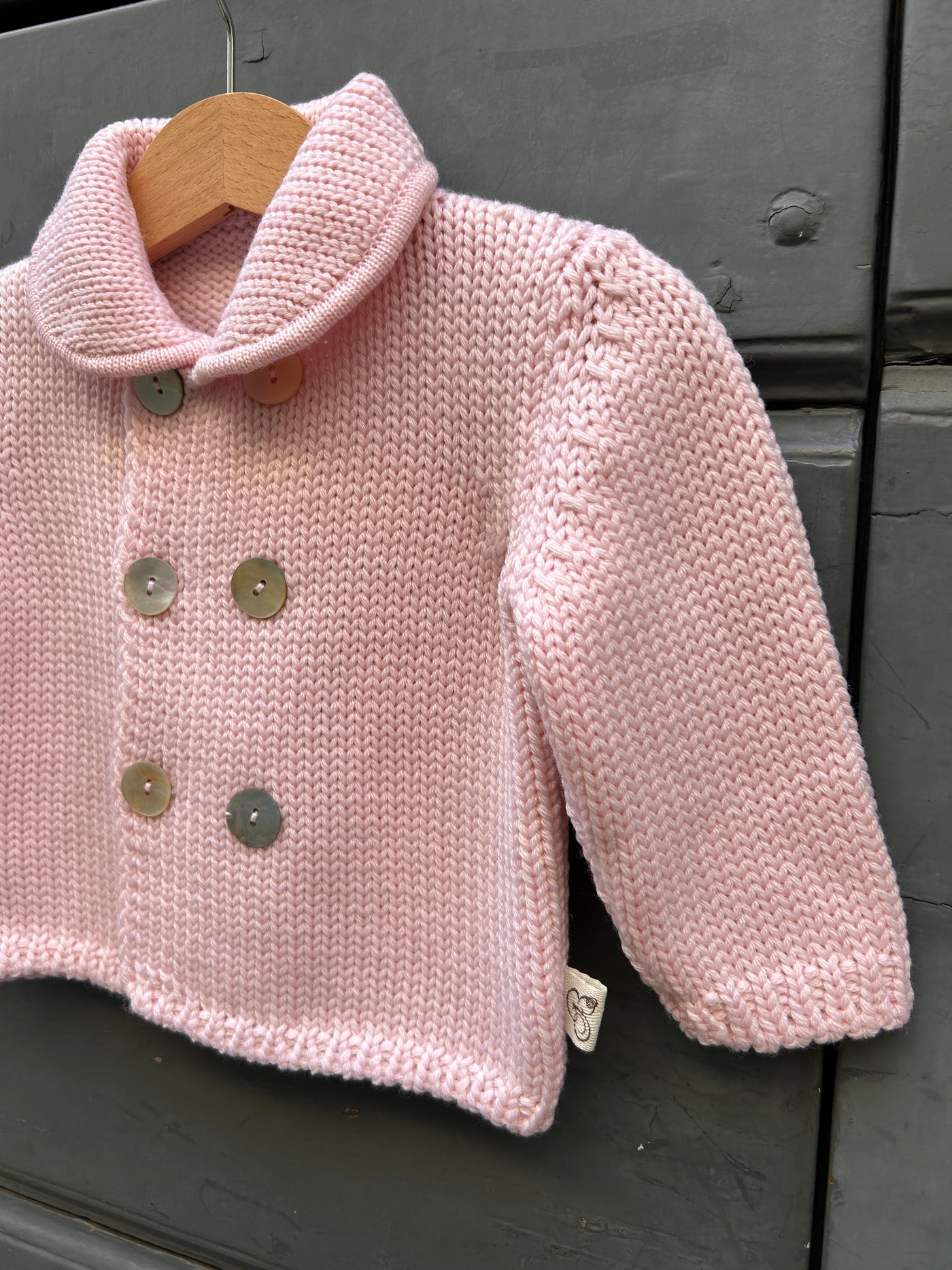 Giaccotto LANA MERINOS EXTRAFINE rosa