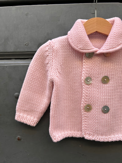 Giaccotto LANA MERINOS EXTRAFINE rosa