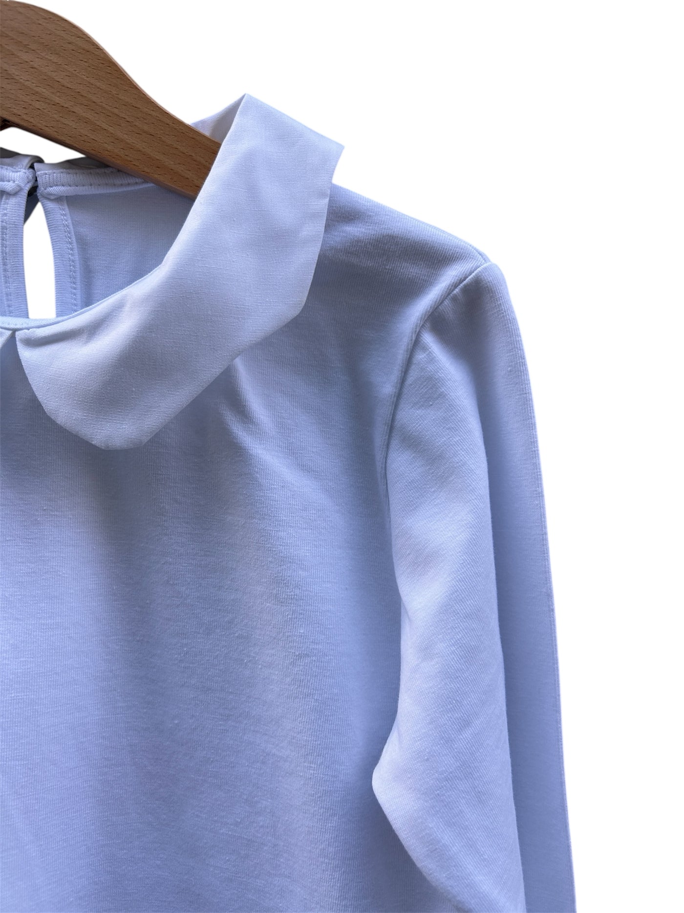 Magliettina CLAUDINE PETALO BIANCO