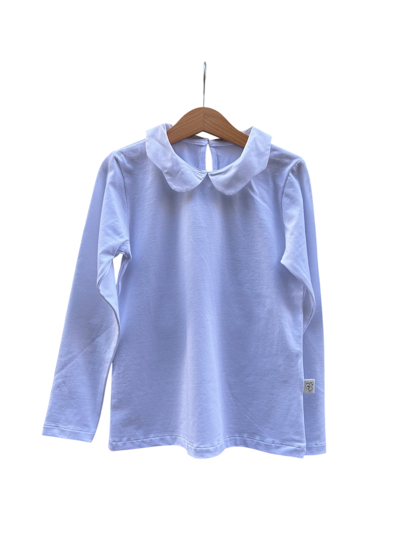 Magliettina CLAUDINE PETALO BIANCO