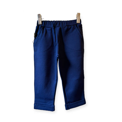 MILANO Pantalone blu punto milano