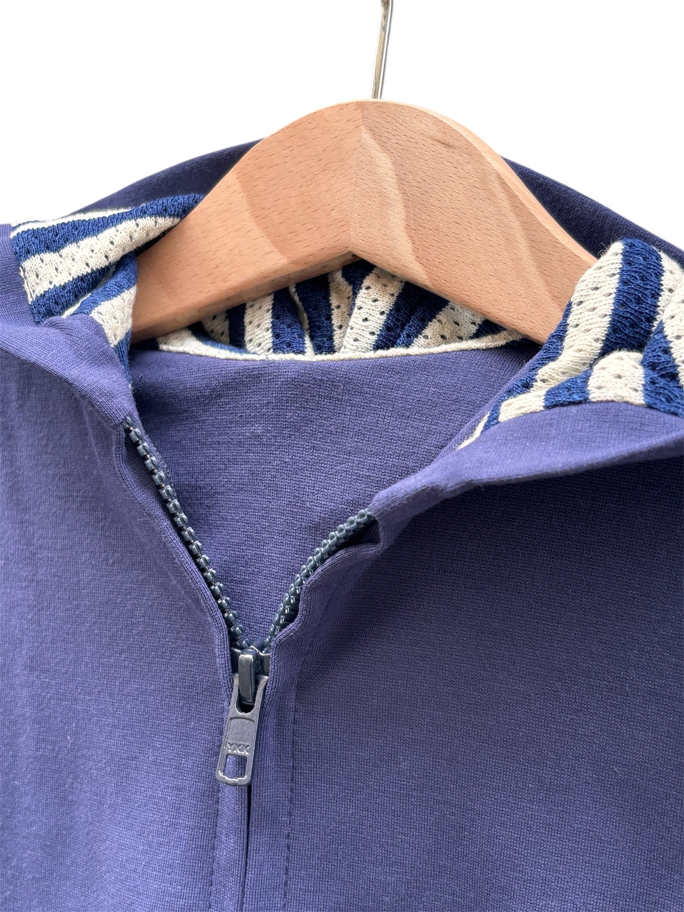 Giacca ROMOLO blu primaverile con tasca a righe