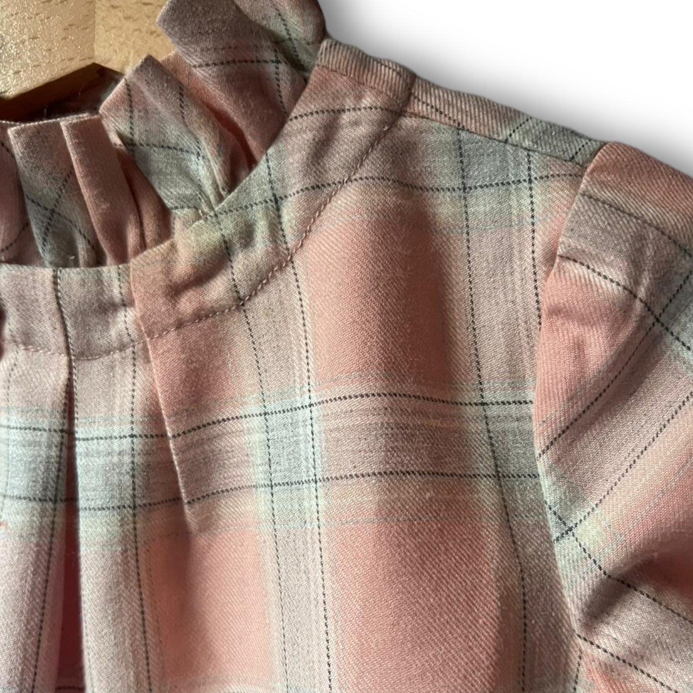 ADA Camiciola tartan rosa