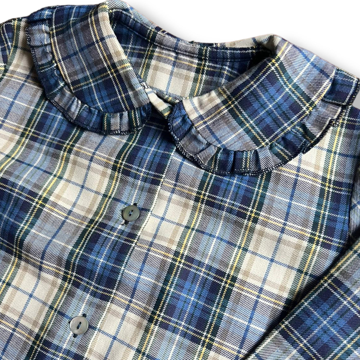 TITTA Camiciola tartan blu