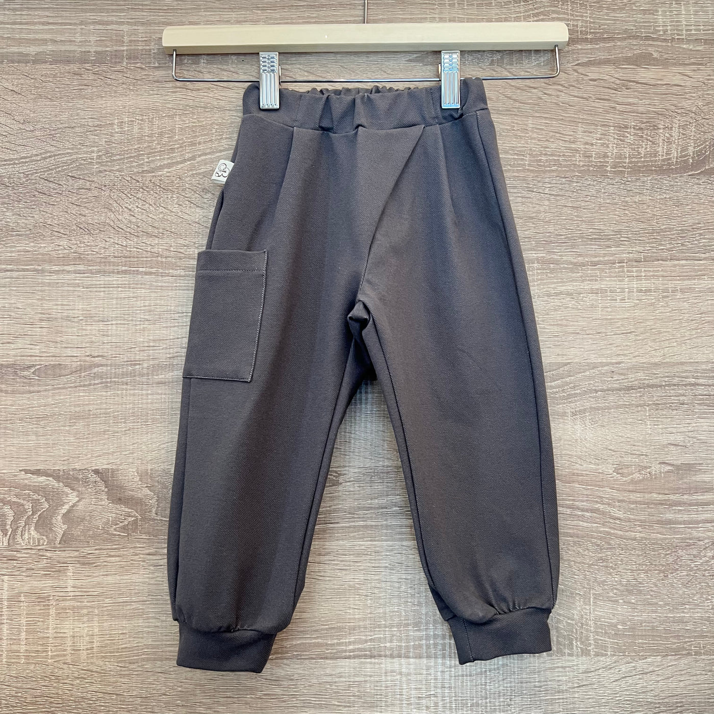 RICKY Pantalone grigio fumo