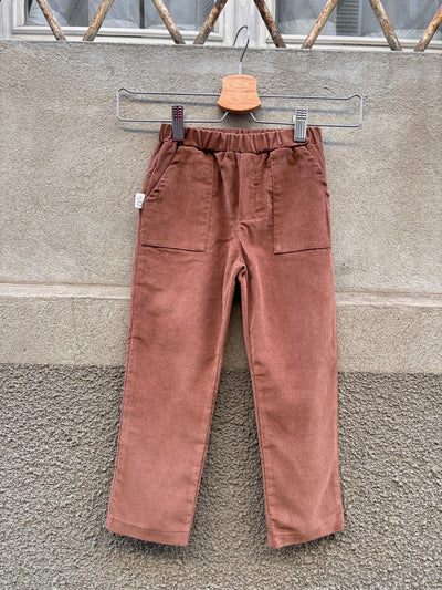 Pantalone NEW YORK costa velluto nutella