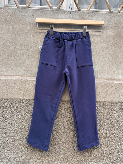 Pantalone NEW YORK felpa Blu
