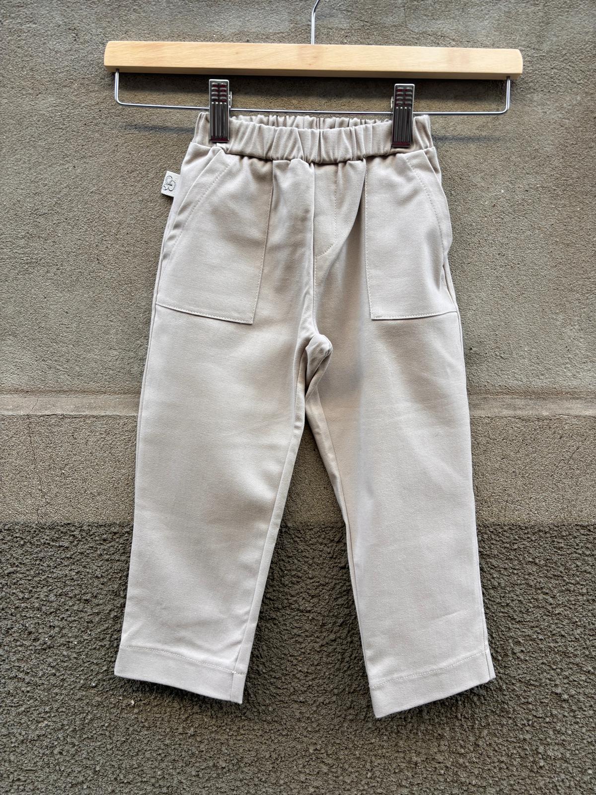 Pantalone NEW YORK fustagno beige