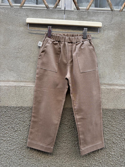 Pantalone NEW YORK fustagno moka