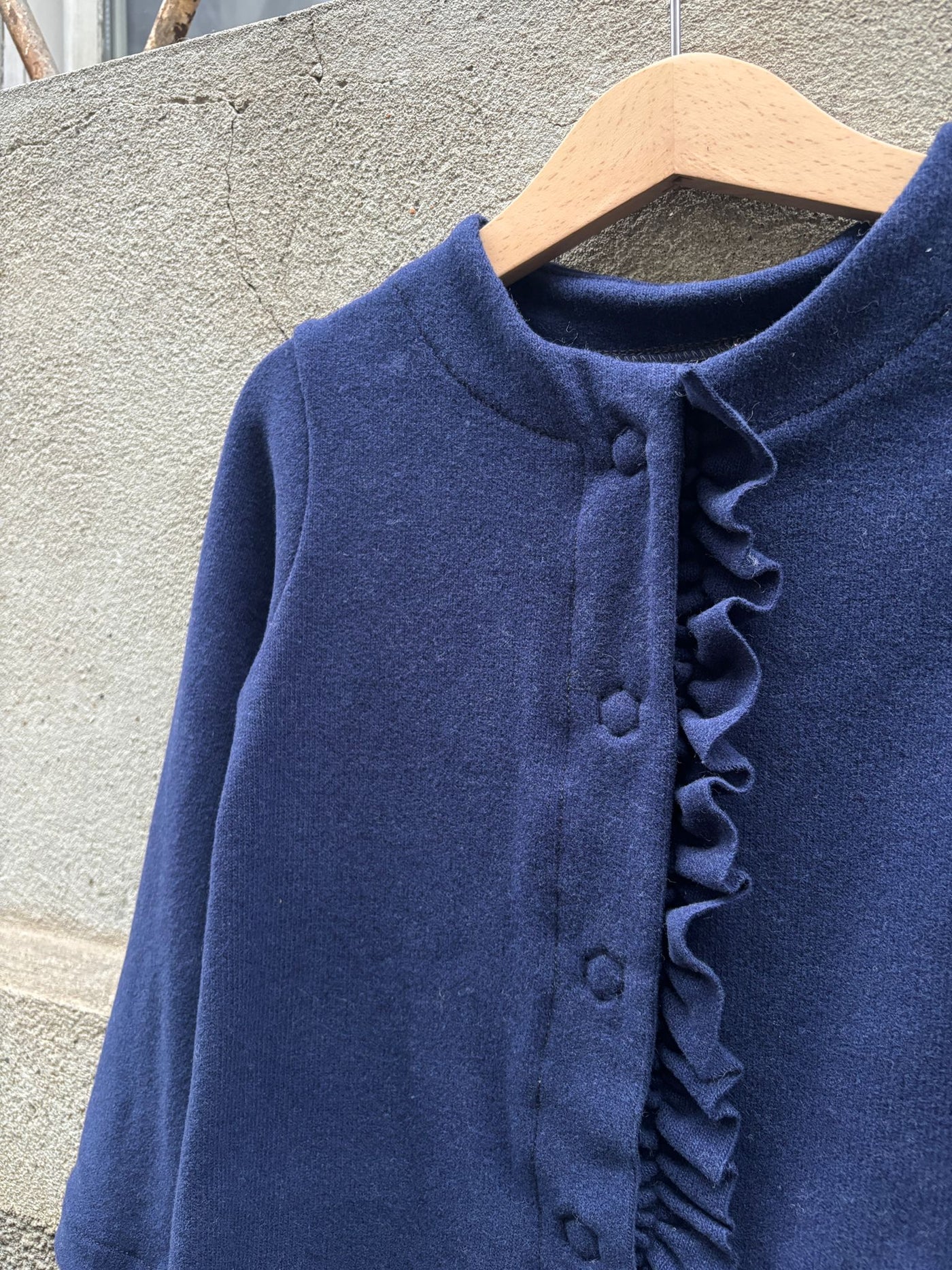 Giacchina VANIA in caldo cotone blu