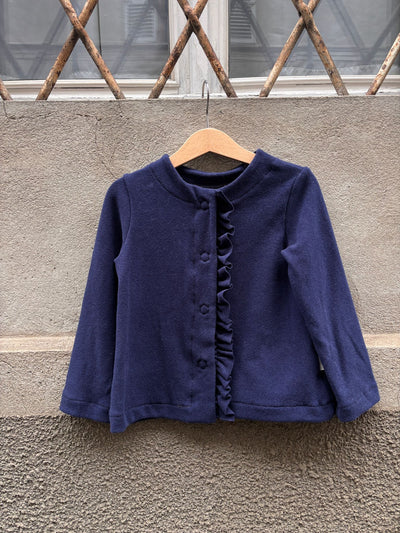 Giacchina VANIA in caldo cotone blu