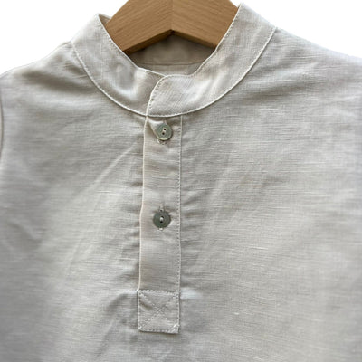 MARCELLO Camiciola lino beige