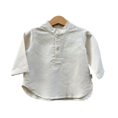 MARCELLO Camiciola lino beige