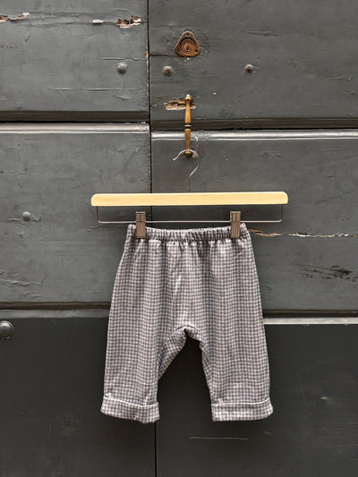 Baggy BERLINO Pied de Poule carta zucchero