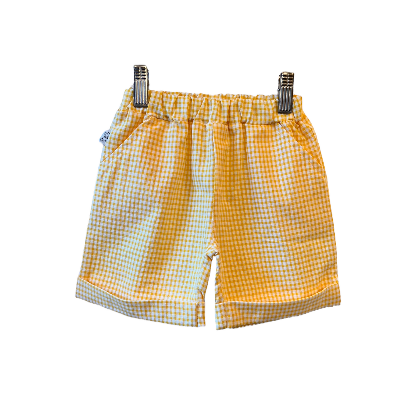 Bermuda BRUNO Vichy Giallo
