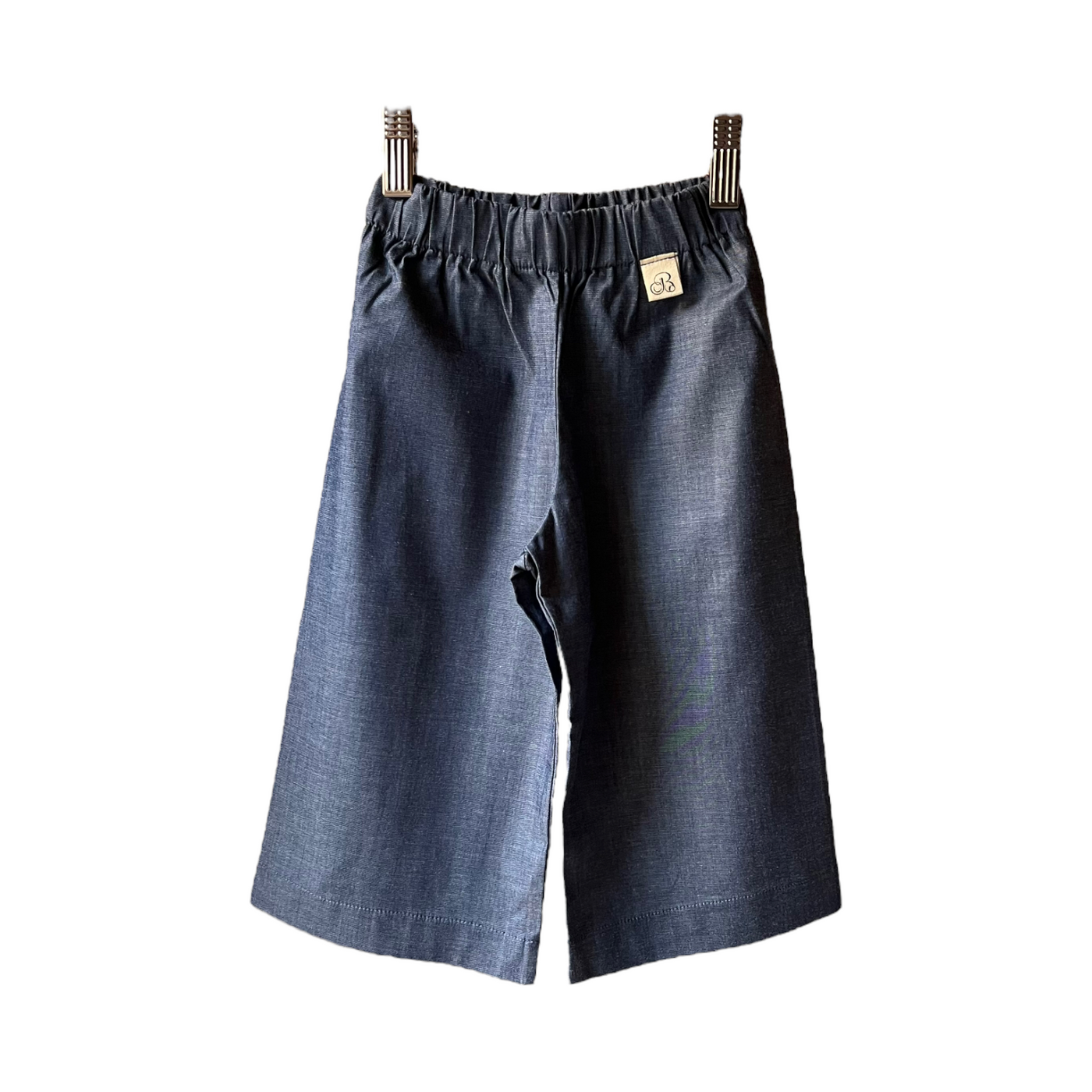 REBECCA Pantalone chambray chiaro