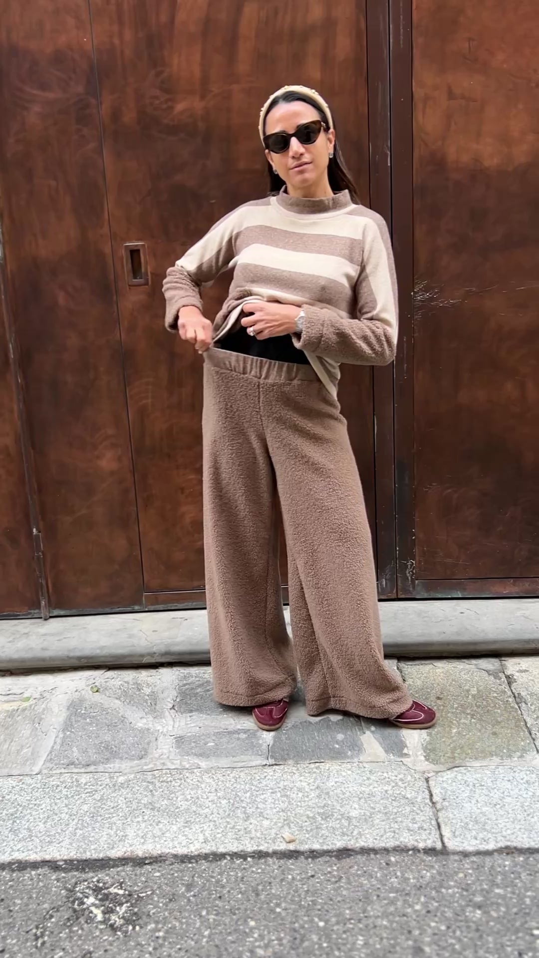 Pantalone PALAZZO DONNA TEDDY