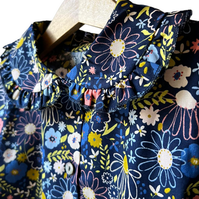 Camiciola MICHELA fiori multicolor